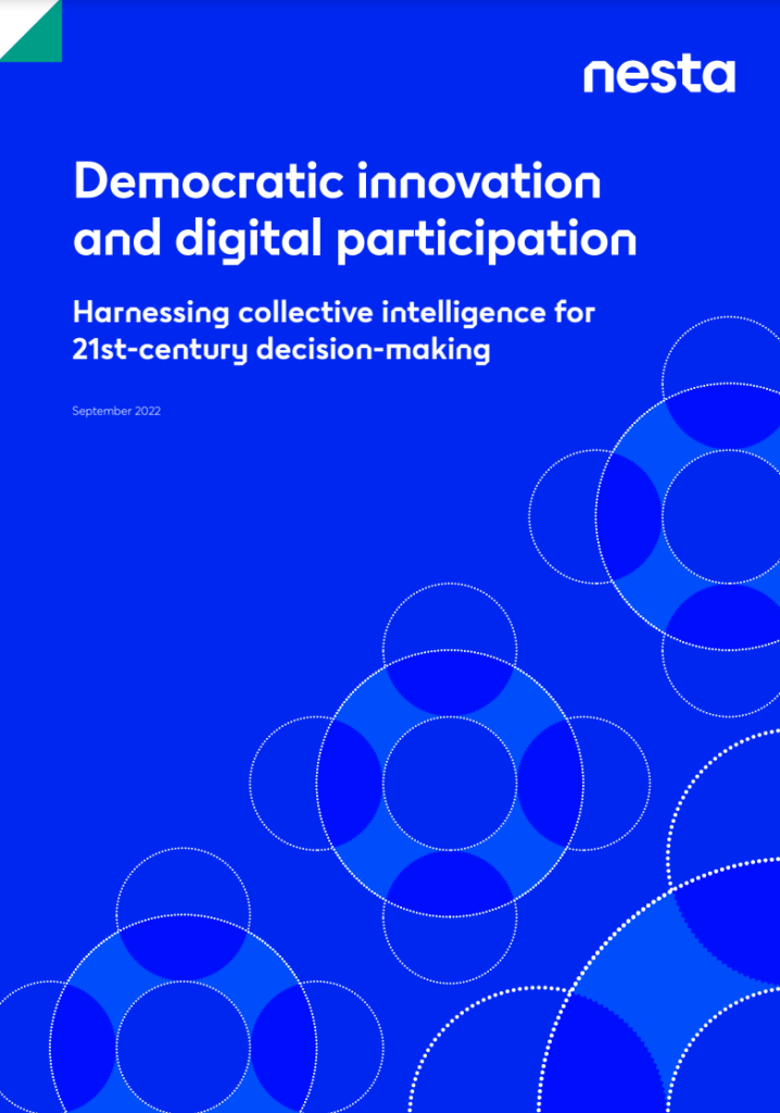 Democratic innovation and digital participation. Harnessing collective intelligence for 21st-century decision-making